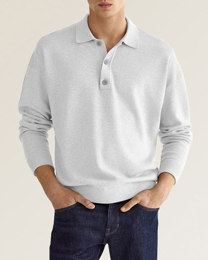 Mathieu™ | Chemise à manches longues avec fermeture à boutons