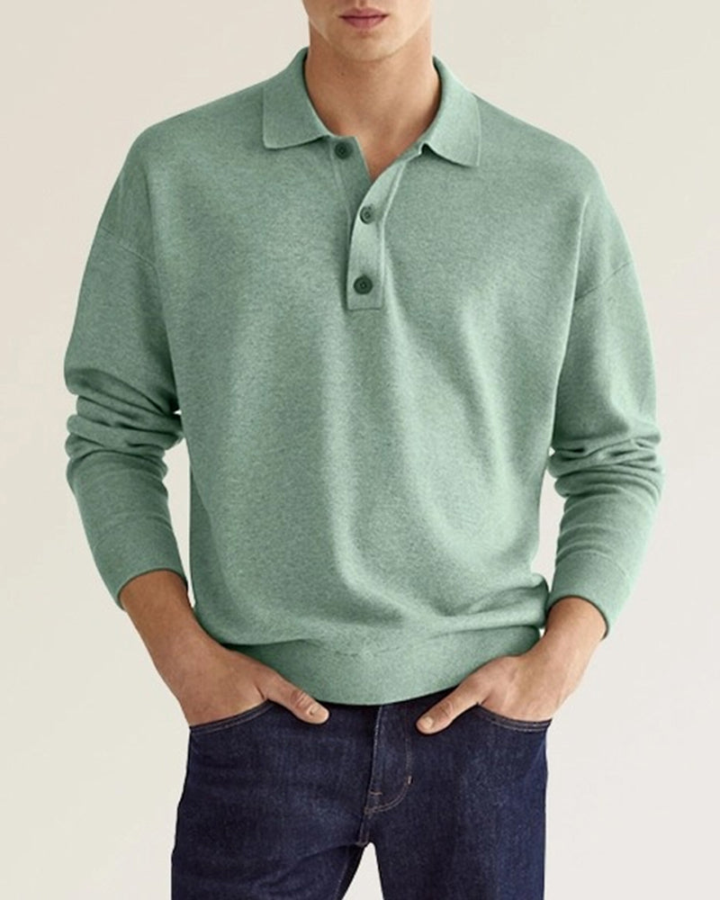Mathieu™ | Chemise à manches longues avec fermeture à boutons