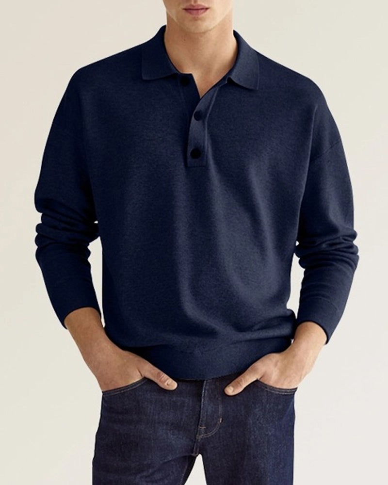 Mathieu™ | Chemise à manches longues avec fermeture à boutons