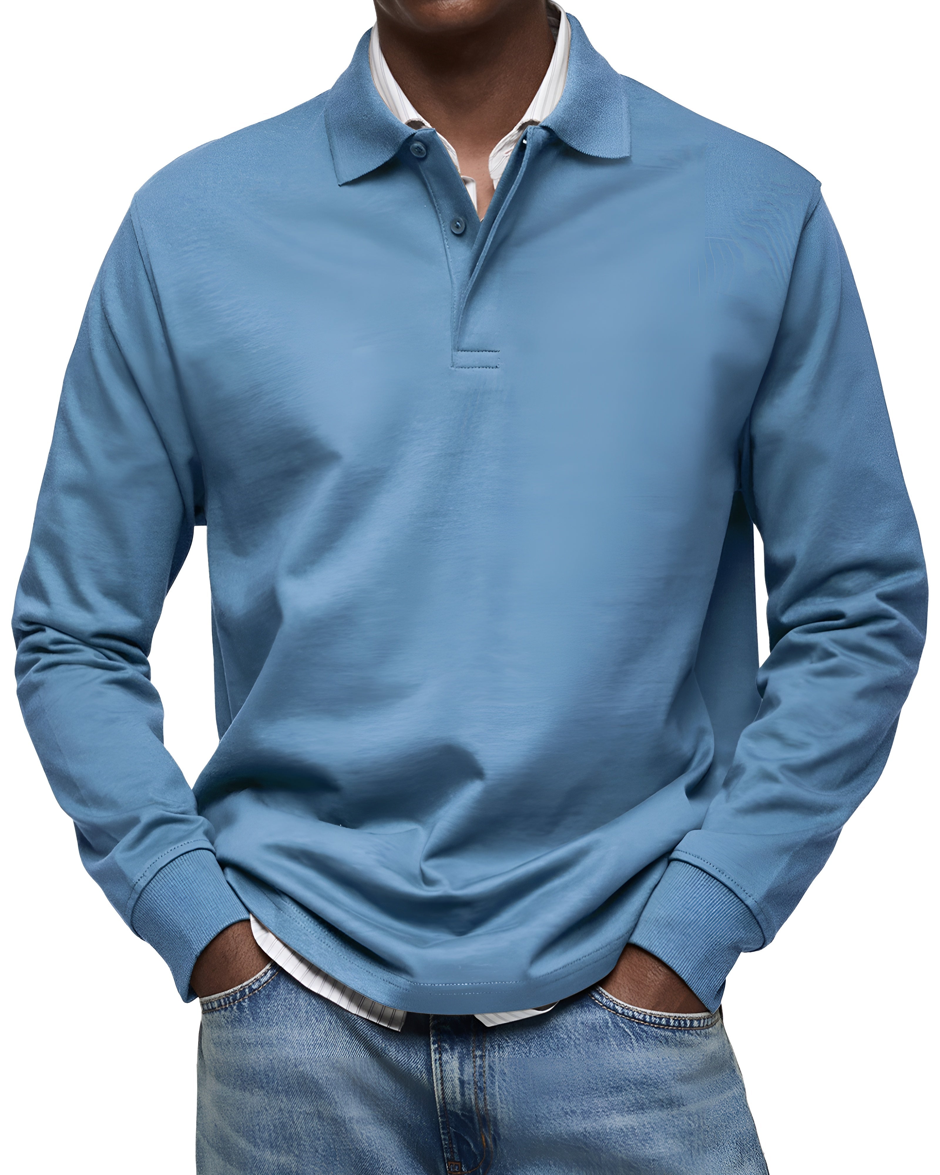 Pablo™ | Polo de Luxe à Manches Longues