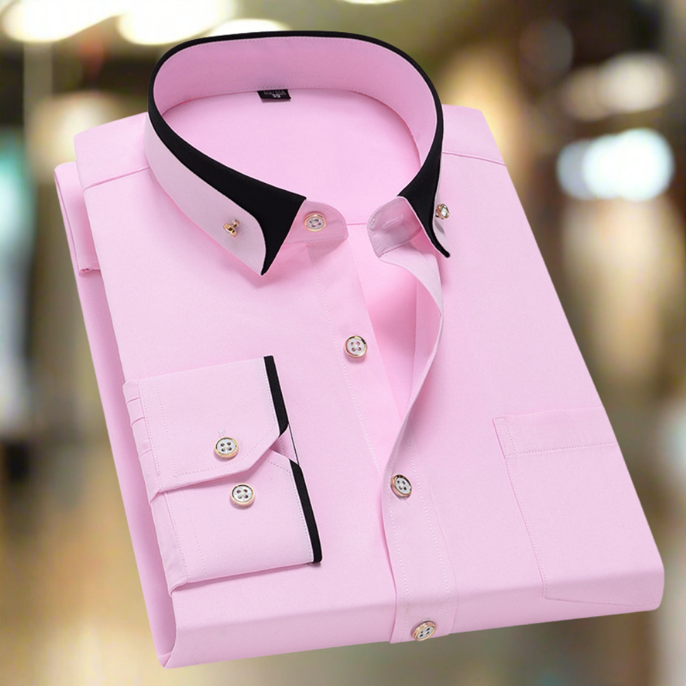 Chemise ALBERT™ | Coton Classique Manches Longues