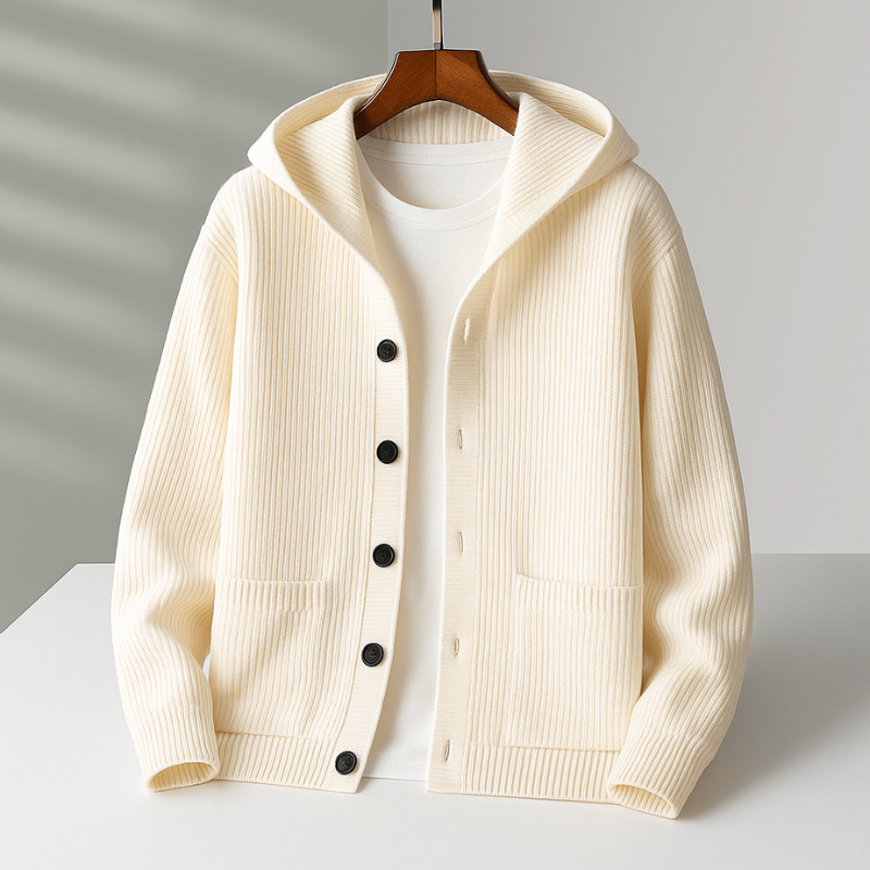 Timéo™ | Cardigan en laine pour homme