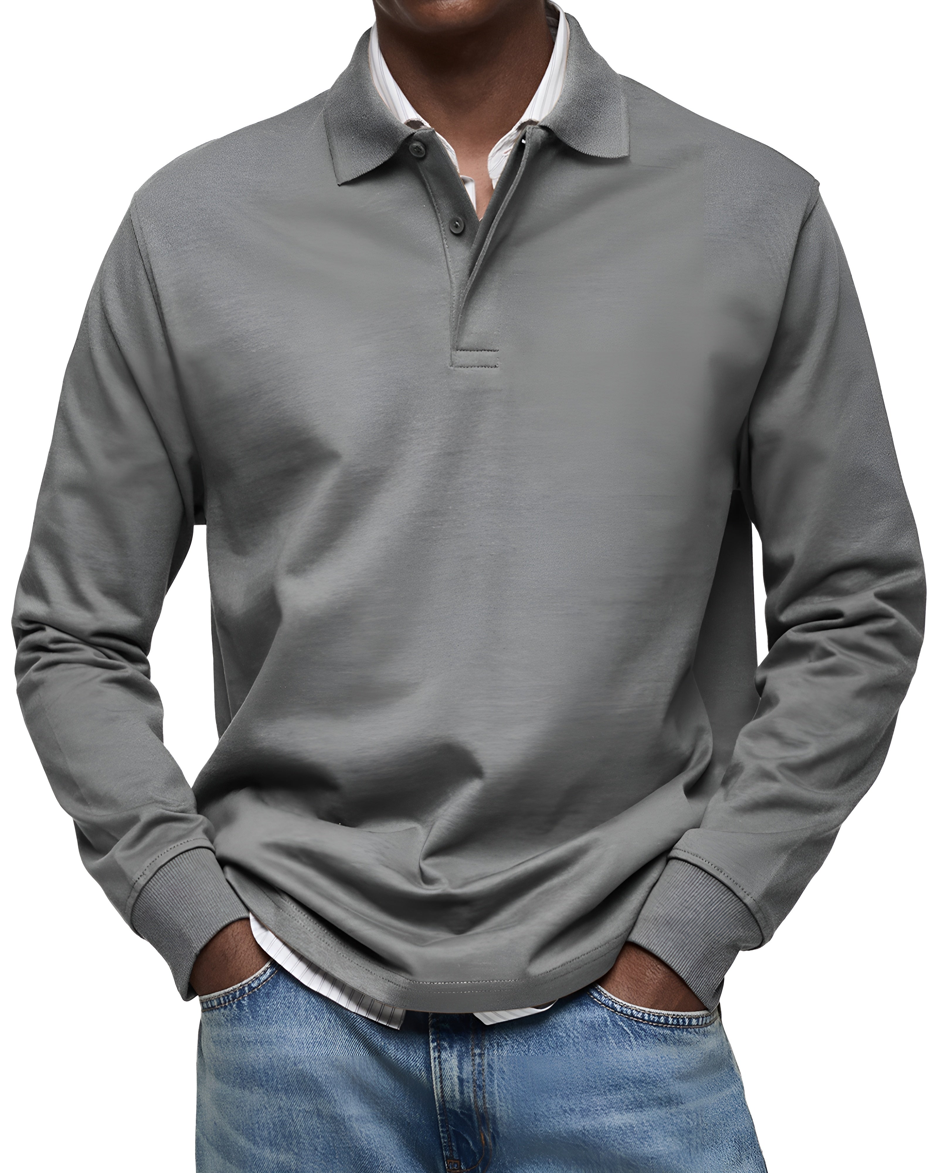 Pablo™ | Polo de Luxe à Manches Longues