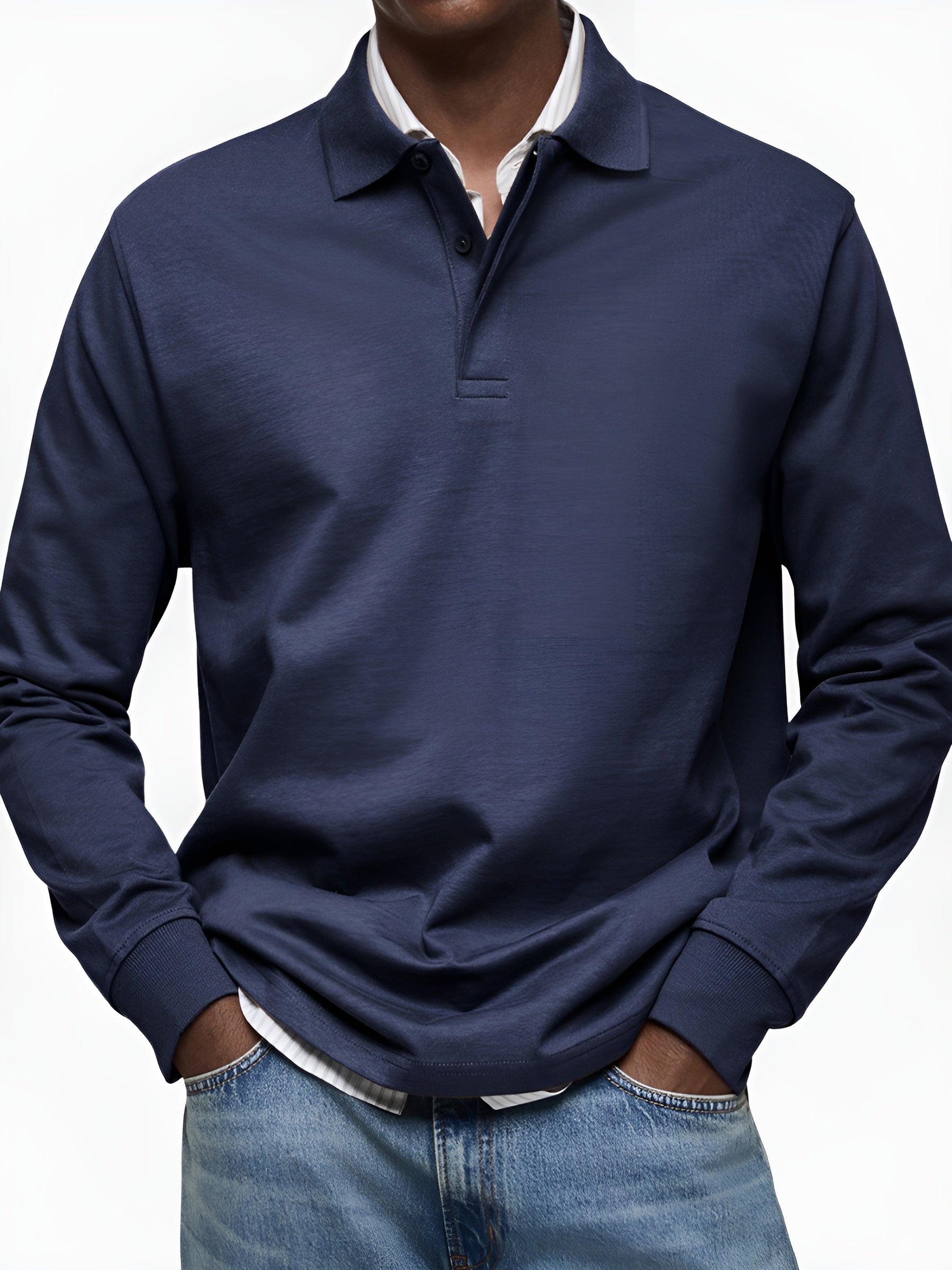 Pablo™ | Polo de Luxe à Manches Longues