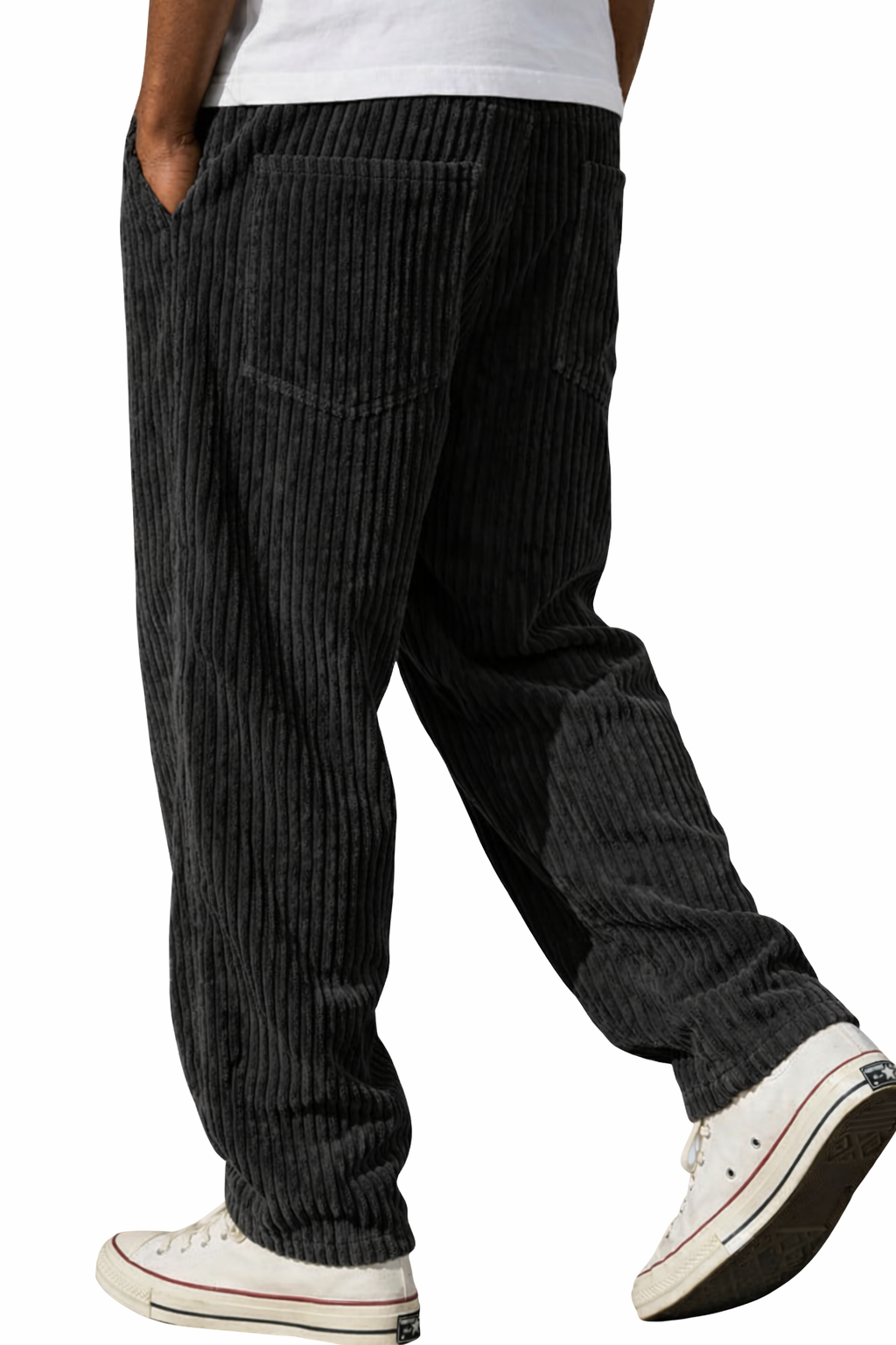 Pantalon PHILIPPE™ | Velours Côtelé Vintage Brodé