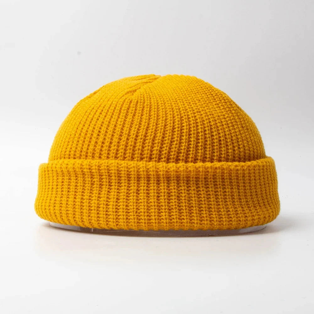 Bonnet MARIN™ | Calotte Tricotée en Coton Premium