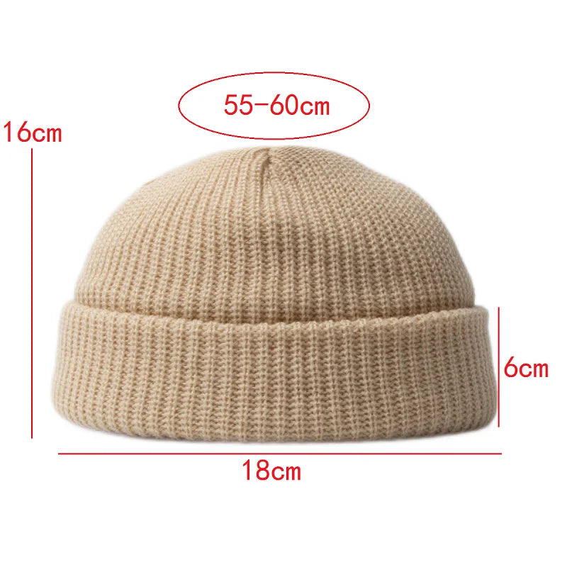 Bonnet MARIN™ | Calotte Tricotée en Coton Premium