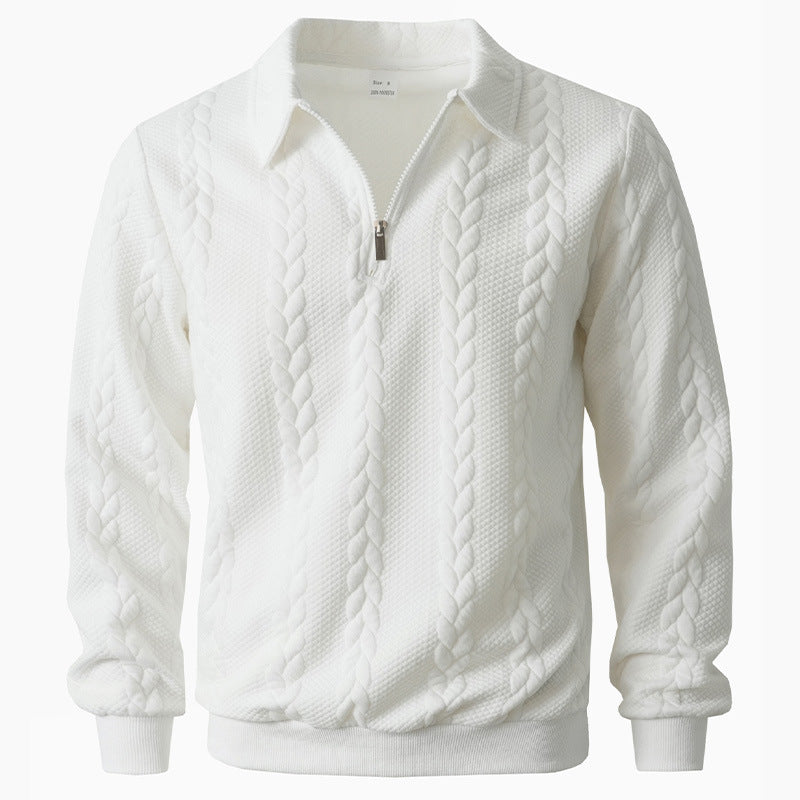 Maison de Liège | POLO ITALIEN À COL ZIPPÉ