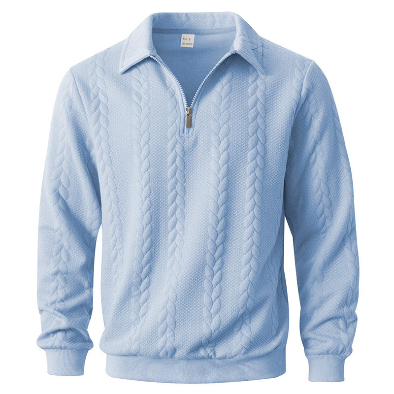 Maison de Liège | POLO ITALIEN À COL ZIPPÉ