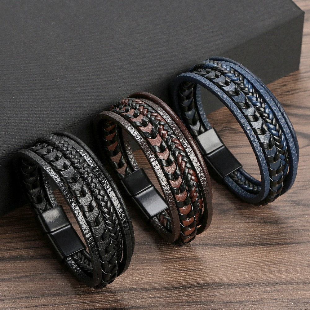 Maison de Liège | BRACELET HOMME EN CUIR DE LUXE