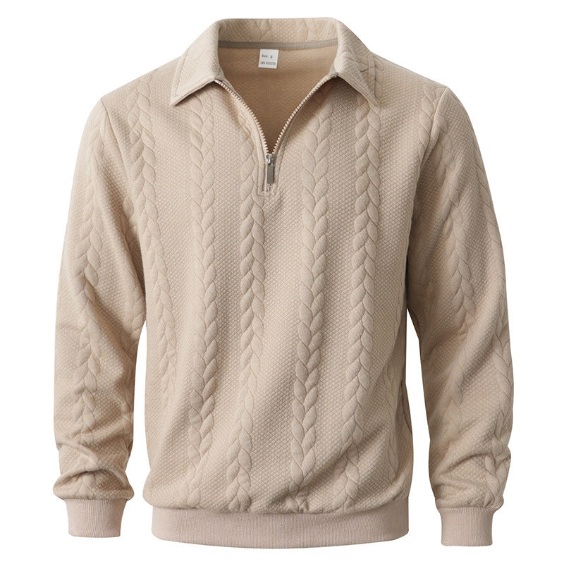 Maison de Liège | POLO ITALIEN À COL ZIPPÉ