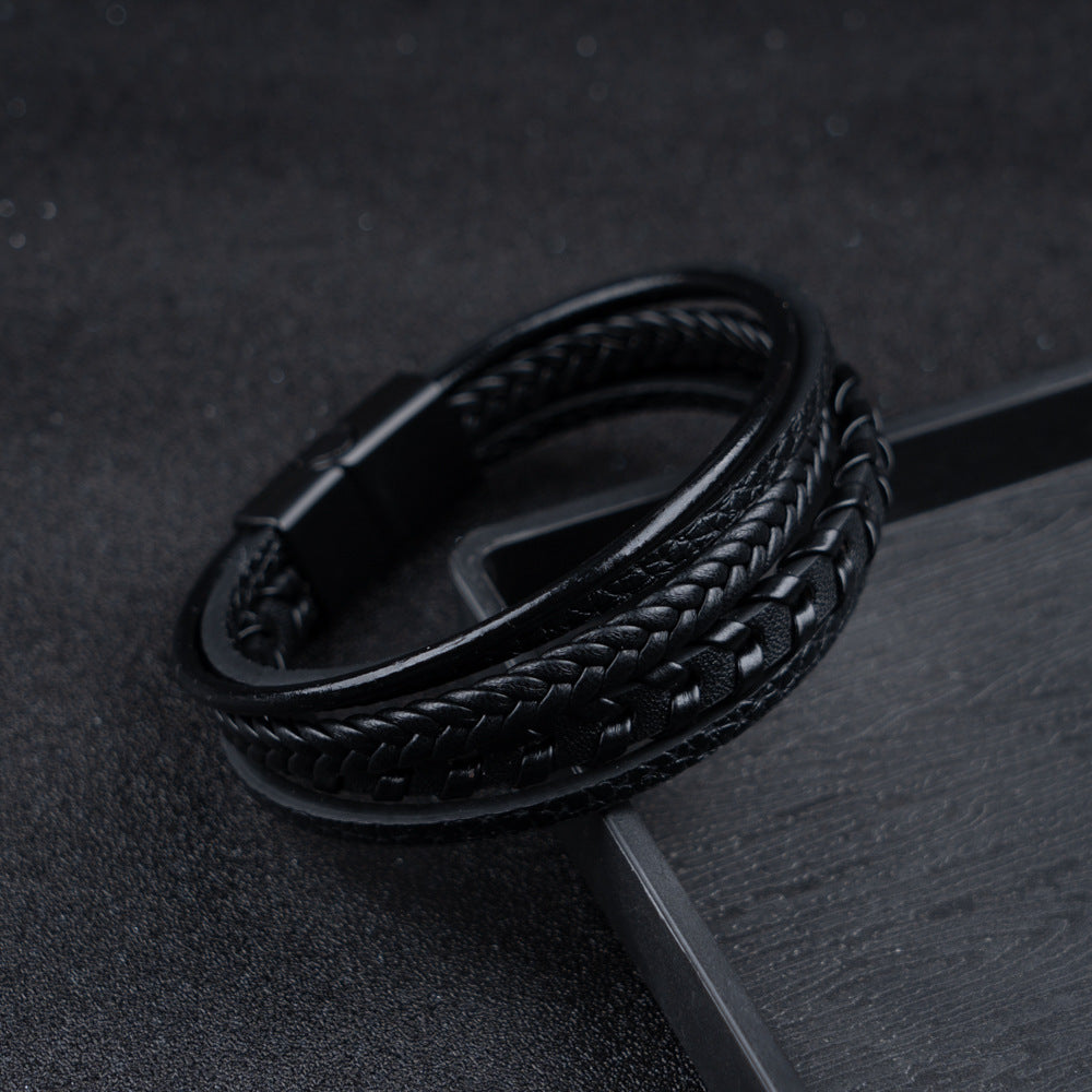 Maison de Liège | BRACELET HOMME EN CUIR DE LUXE