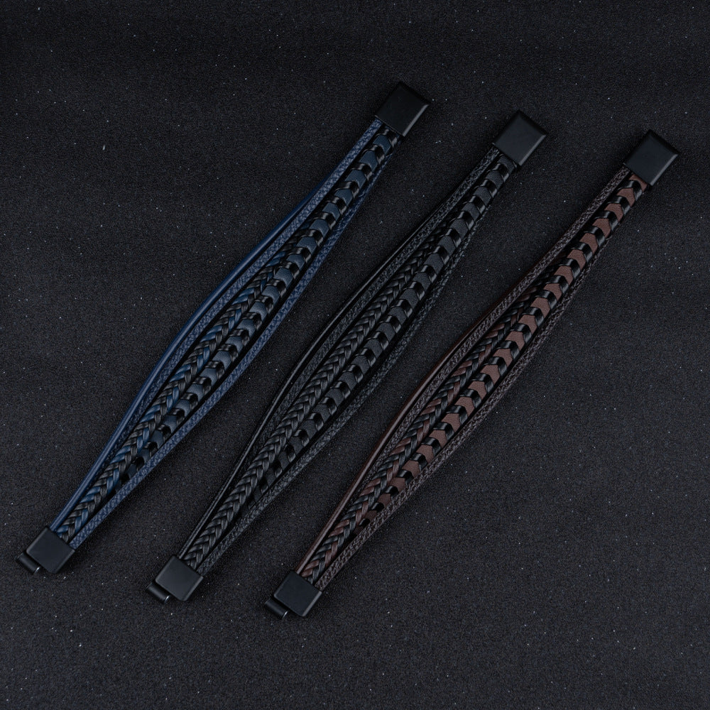 Maison de Liège | BRACELET HOMME EN CUIR DE LUXE