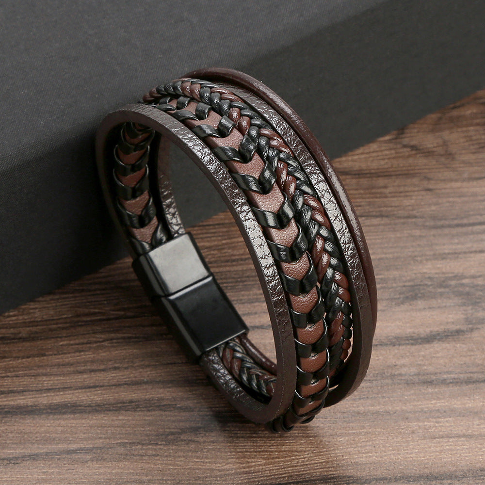 Maison de Liège | BRACELET HOMME EN CUIR DE LUXE
