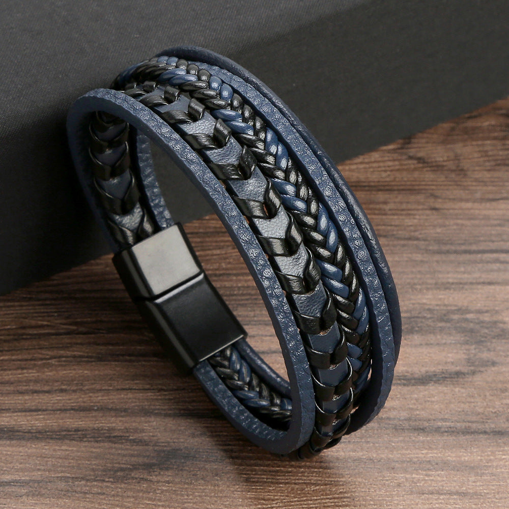 Maison de Liège | BRACELET HOMME EN CUIR DE LUXE