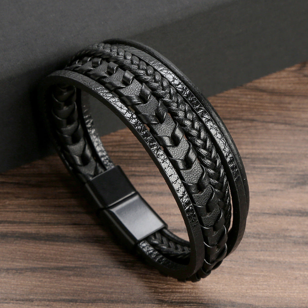 Maison de Liège | BRACELET HOMME EN CUIR DE LUXE