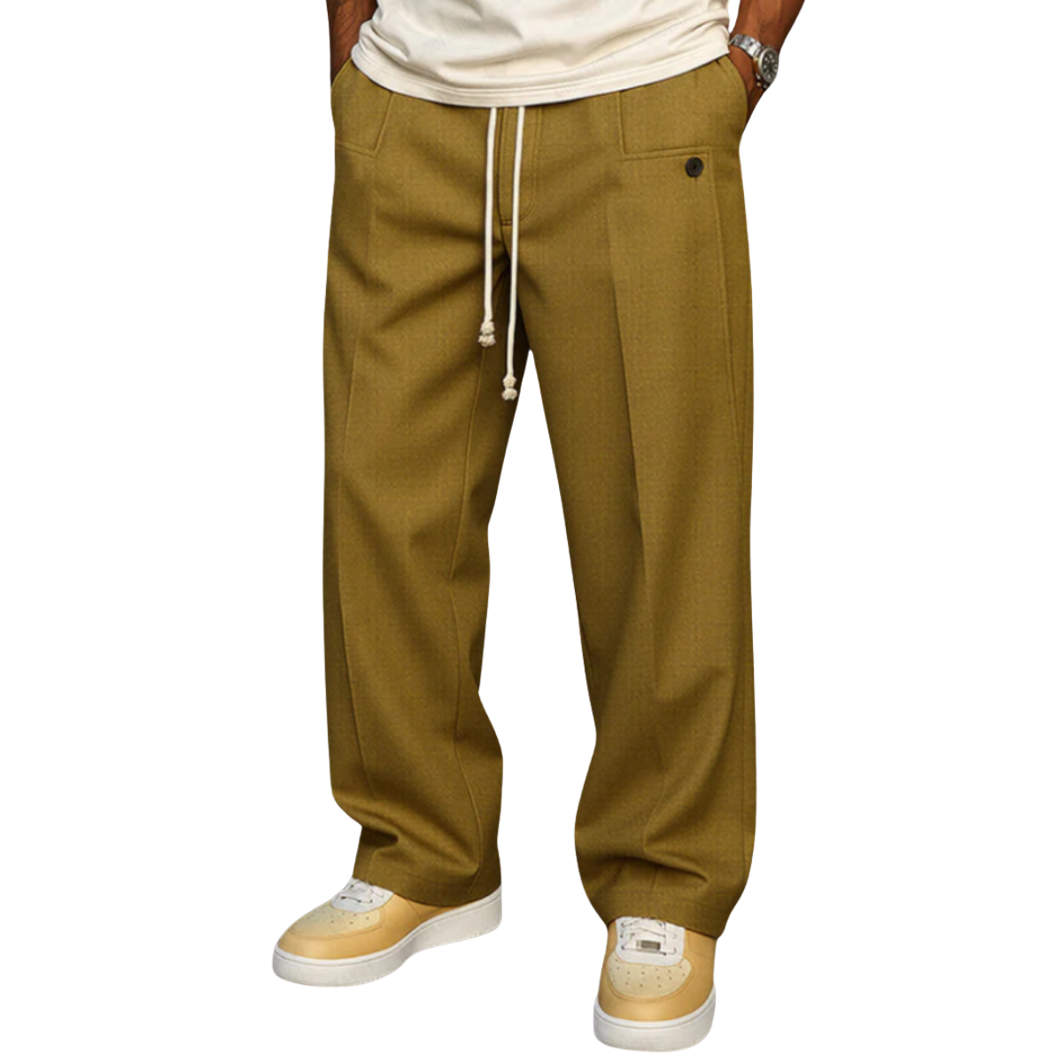 Yves™ | Pantalon élégant avec cordon