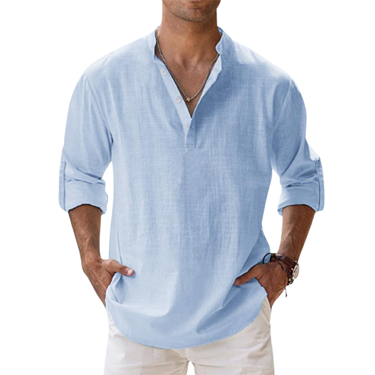 Matteo™ | Chemise en lin respirante