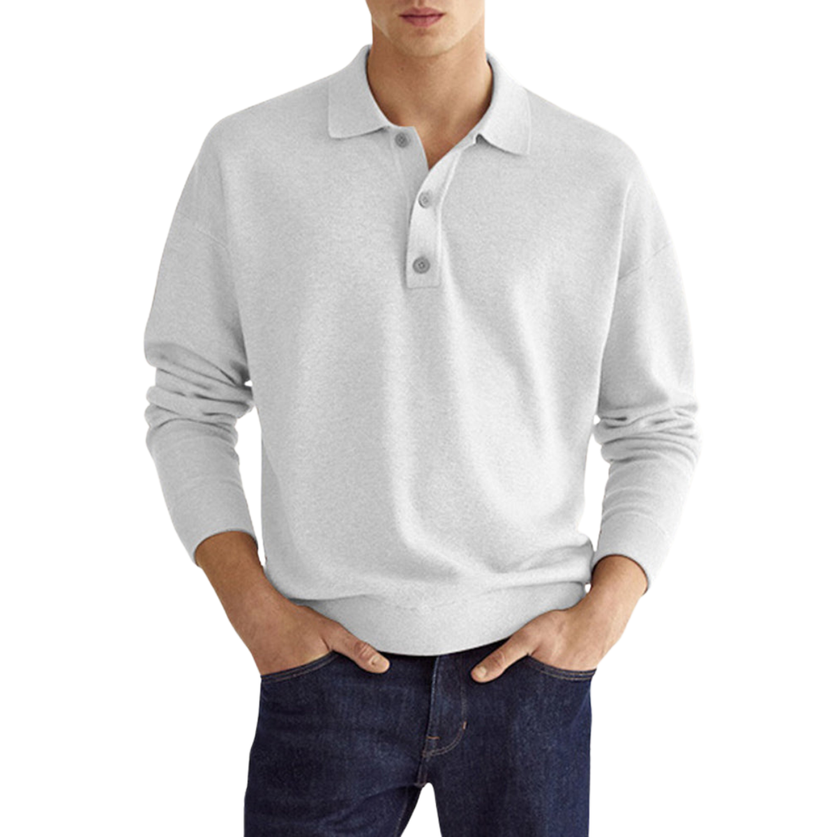 Mathieu™ | Chemise à manches longues avec fermeture à boutons