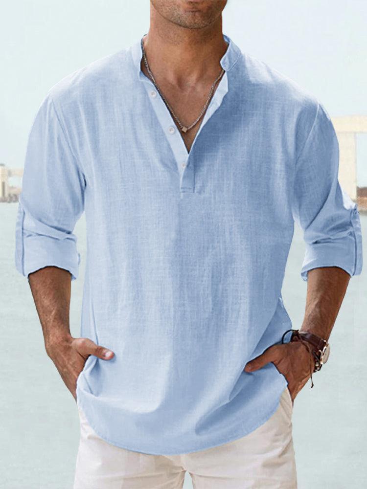 Matteo™ | Chemise en lin respirante