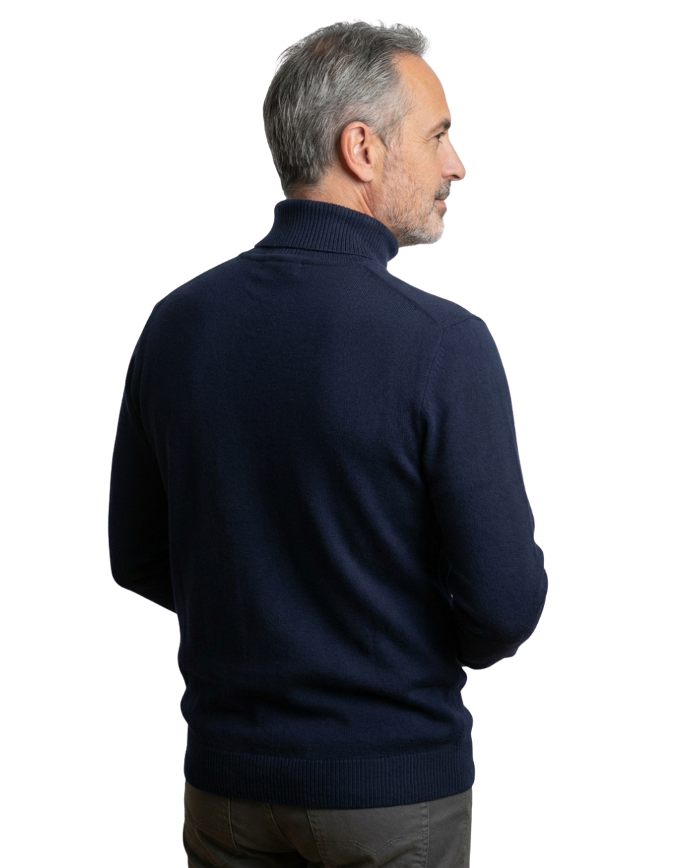 Pull Col Roulé Monte Carlo — Mélange Cachemire Premium