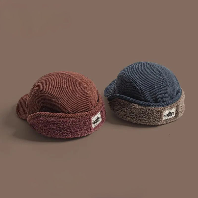 Casquette FROSTLINE™ | Velours Côtelé Doublée Polaire