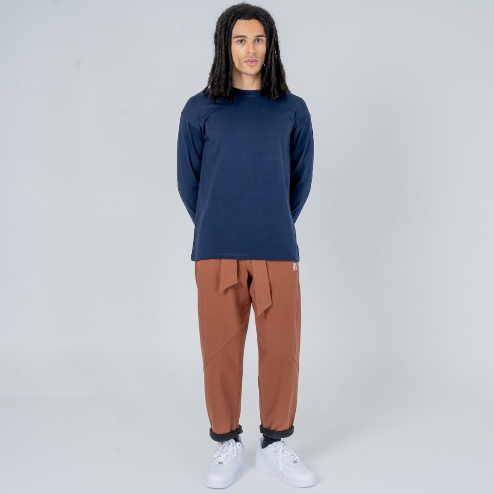 Pantalon MARCEL™ | Coupe Décontractée Ceinturée
