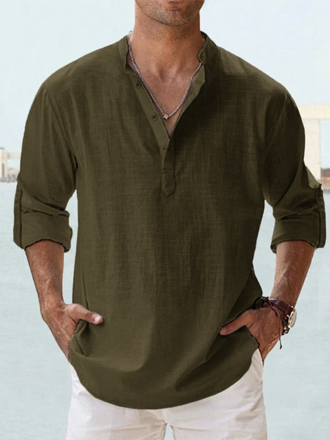 Matteo™ | Chemise en lin respirante