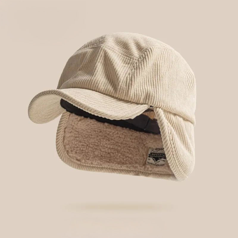 Casquette FROSTLINE™ | Velours Côtelé Doublée Polaire