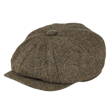 Maison de Liège | CASQUETTE PLATE À CHEVRONS